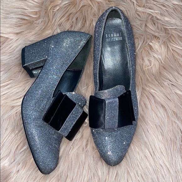 Stuart weitzman women’s heels size 6 silver color - Picture 3 of 8